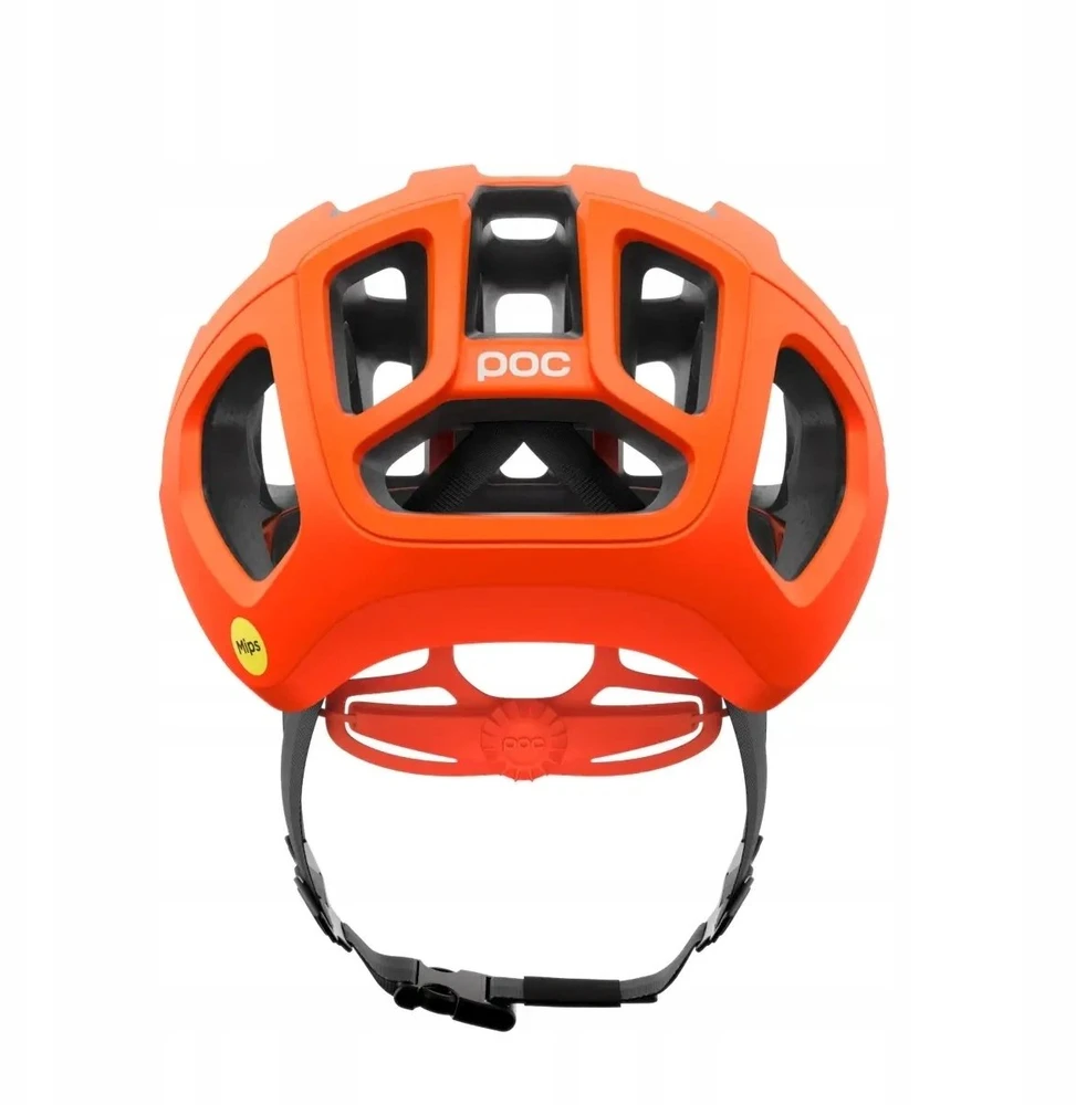 Dviratininko šalmas POC Ventral Air MIPS oranžinė