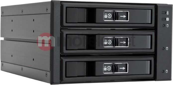 CHIEFTEC 2x5,25 skyriai 3 SAS/SATA HDD