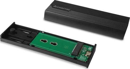 CHIEFTEC M.2 PCI-E NVM korpusas su USB 3.2 Gen2 Type C