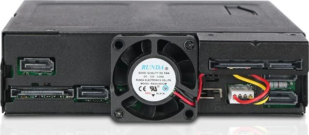 Nezatříděno Pocket Icy Dock 4x 2.5 SATA / SAS ToughArmor (MB604SPO-B)