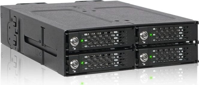 „Pocket Icy Dock“ 4x M.2 NVME SMD – „MiniSAS ToughArmor“ (MB720M2K-B)