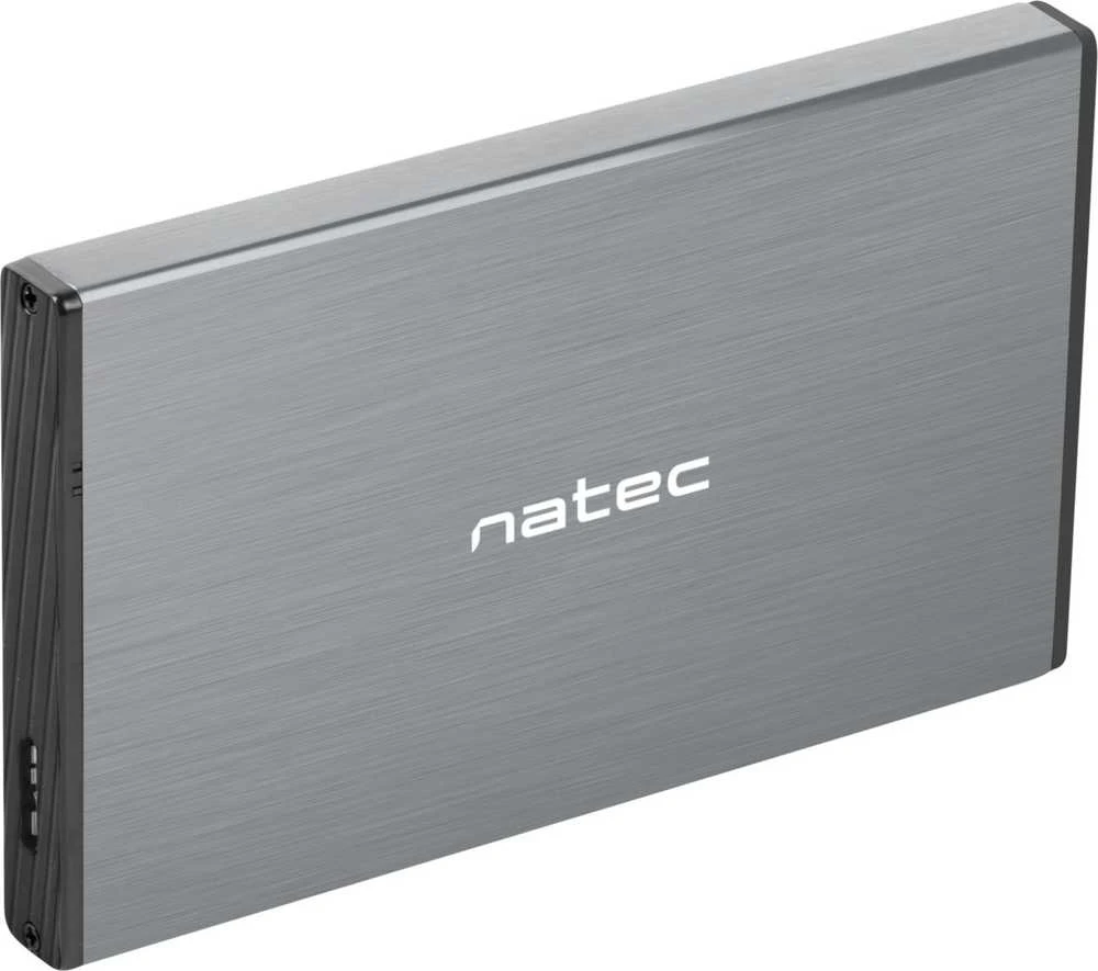NATEC NKZ-1281 išorinis korpusas RHINO GO 2,5" SATA USB 3.0 pilkas