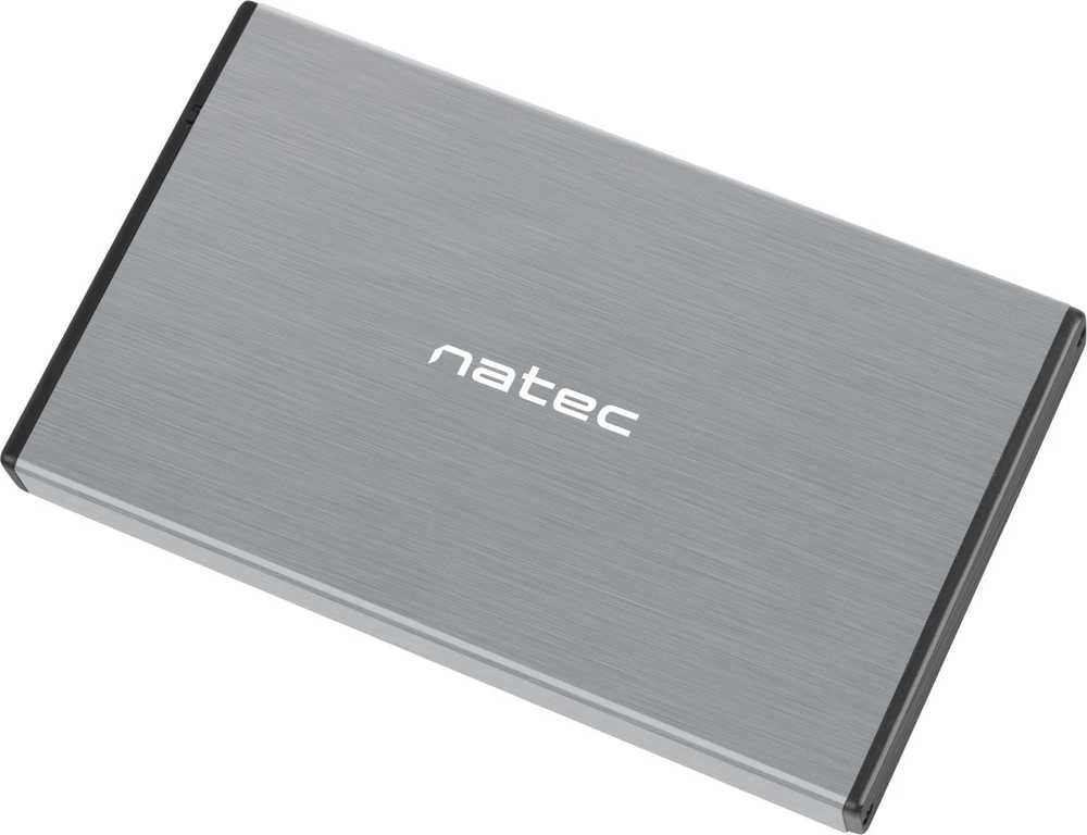 NATEC NKZ-1281 išorinis korpusas RHINO GO 2,5" SATA USB 3.0 pilkas
