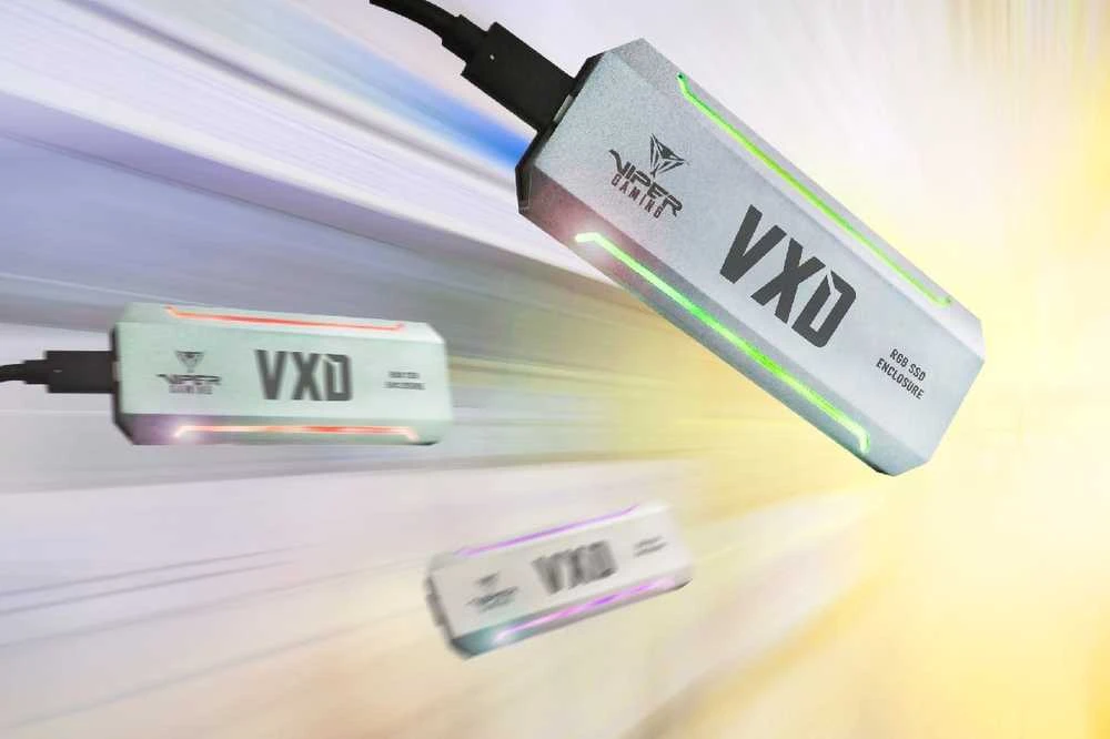 SSD Korpusas - Patriot Memory VXD M.2 Sidabrinis