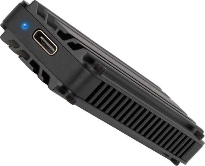 „SilverStone M.2 PCIe NVMe“ – USB-C 3.2 Gen 2x2 MS12 (ST-MS12)