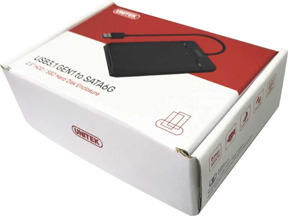UNITEK Y-3036 Unitek Type-C disko išorinis korpusas 2.5 USB 3.1 HDD/SSD SATA 6G UASP, Y-3036