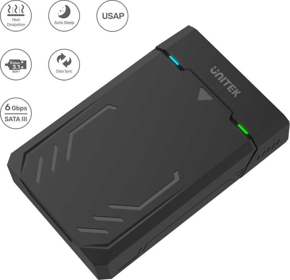 UNITEK USB3.1 – SATA6G 2,5/3,5 colio kietojo disko korpusas