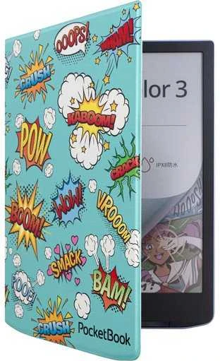 Dėklas PocketBook Pocketbook Flip Cover - Comic Print 7,8''