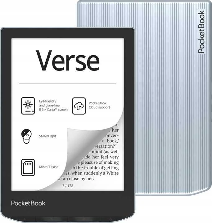 Elektroninė skaityklė Pocketbook Verse 6" 8GB Bright Blue (PB629-2-WW), Mėlyna