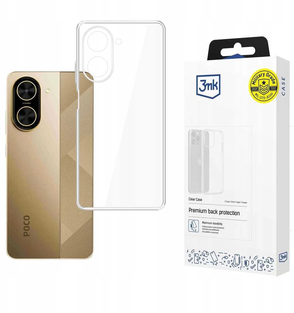 3Mk Apsauginis „Redmi A5 5G“ (171 mm) – 3 mk skaidrus dėklas