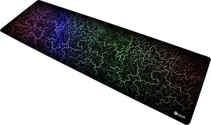 Kilimėlis C-Tech C-TECH Žaidimų padėklas po pelė ANTHEA ARC XL, spalvotas, žaidimams, 900x270x4mm, siuvami kraštai