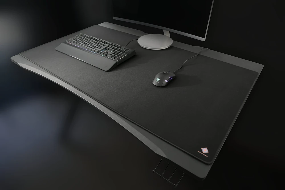DELTACO GAMING pelės kilimėlis XXL, 1200x600, juodas / GAM-081