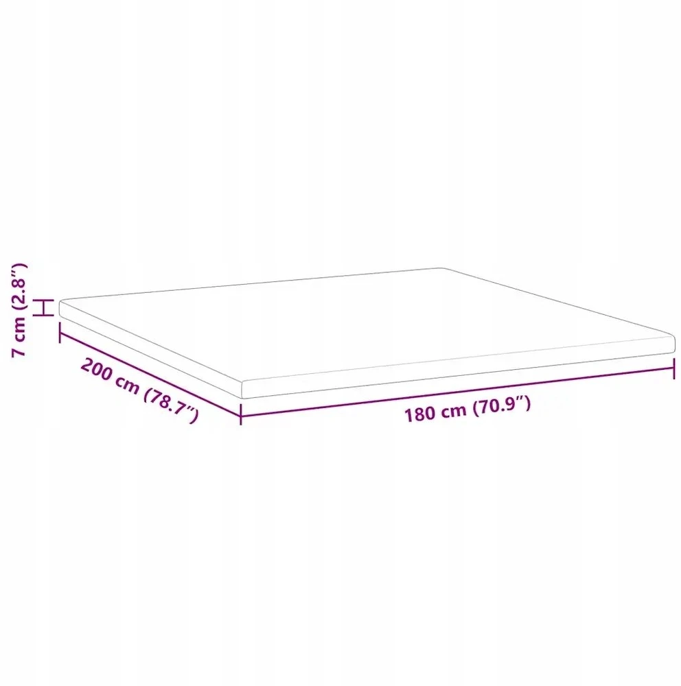 Čiužinys Miegamojo putų čiužinio užvalkalas 180 x 200 cm Thick Minkštas