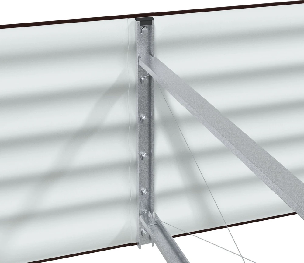 Pakelta lova Ruda 240 x 80 x 44 cm Plienas