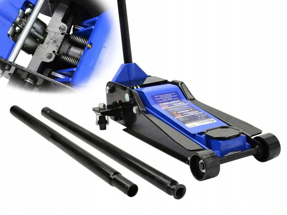 Geko #Hidraulinis žemo profilio keltuvas 3,5T GEKO PREMIUM 95-550mm 44kg (1)