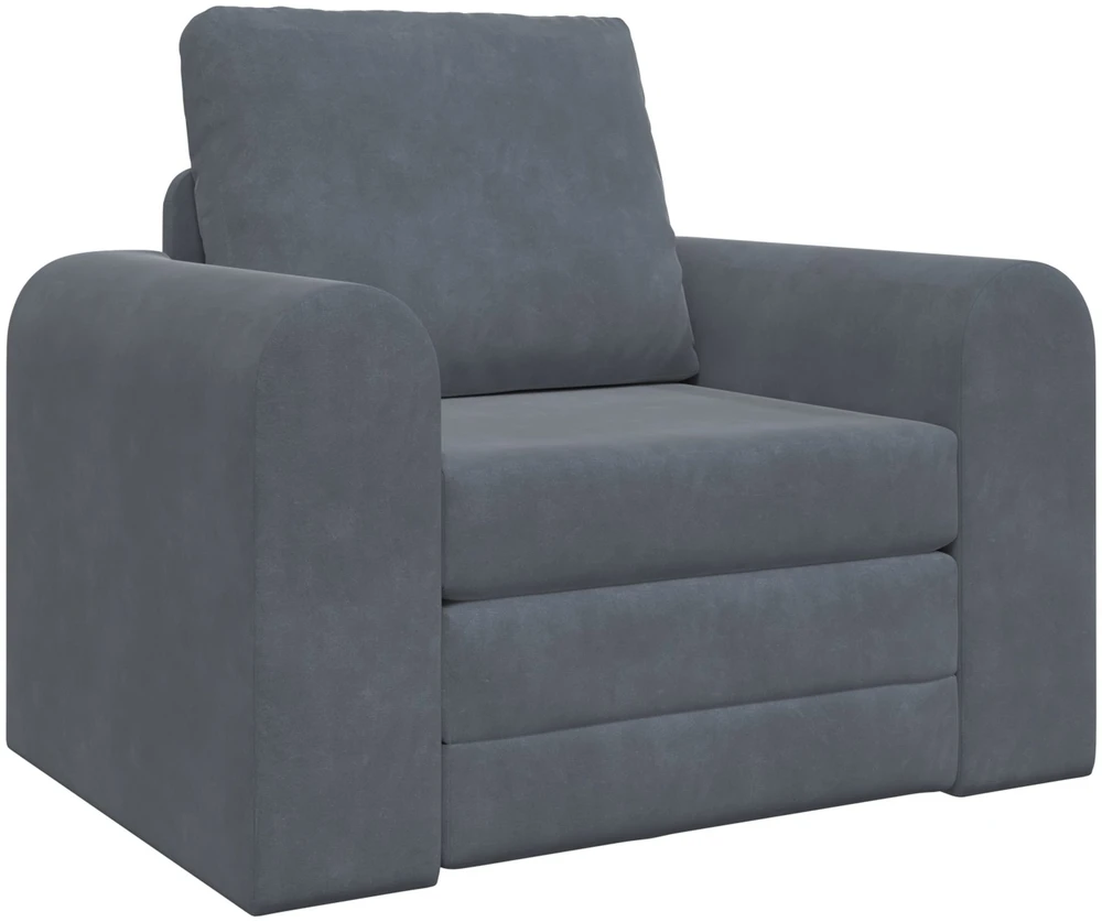 Sofa lova Tamsiai pilka 98 x 71 x 83 cm Aksomas