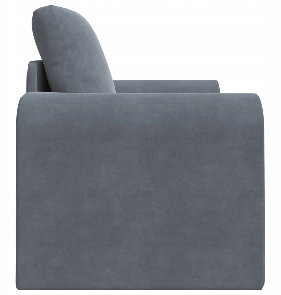 Sofa lova Tamsiai pilka 98 x 71 x 83 cm Aksomas