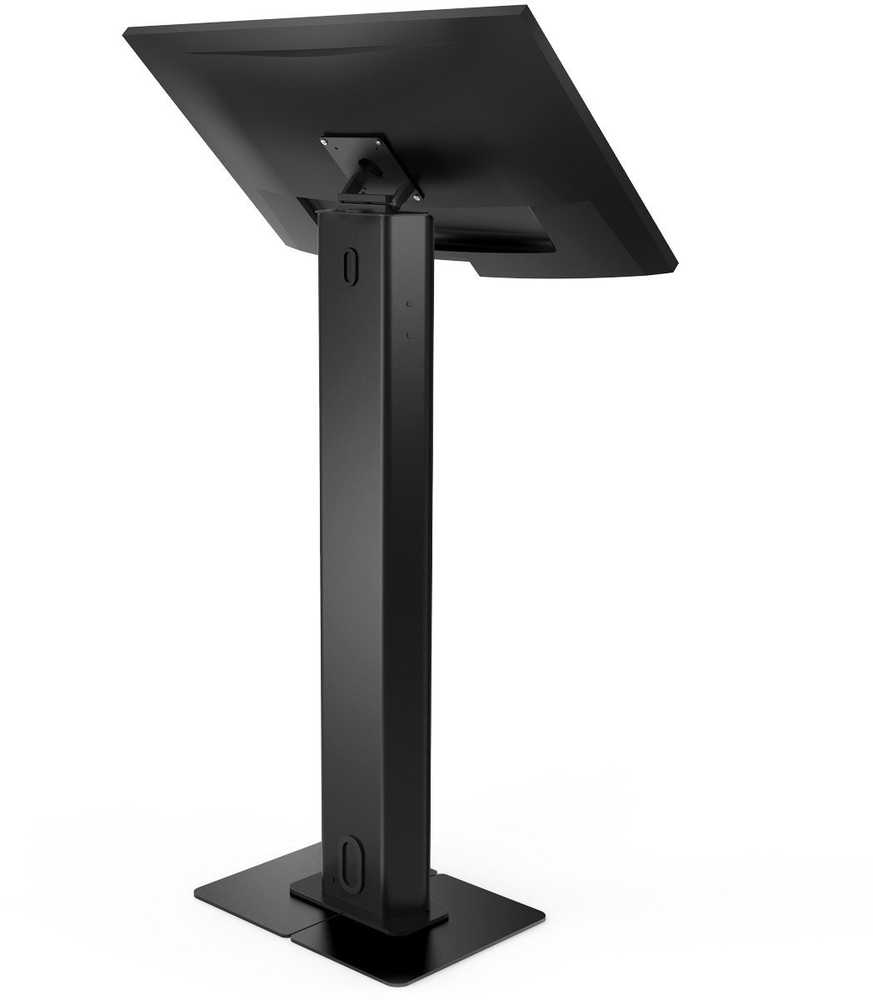 Laikiklis Podspeakers Compulocks Brandable VESA Floor Stand for Screens Up to 32 Inches - Juodas, 81.3 cm (32''), Universal, Universal screens iki 32'', Juodas, Steel, Floor