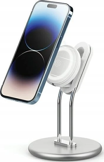 SODI Phone Stand SIM-300 sidabro spalvos MagSafe