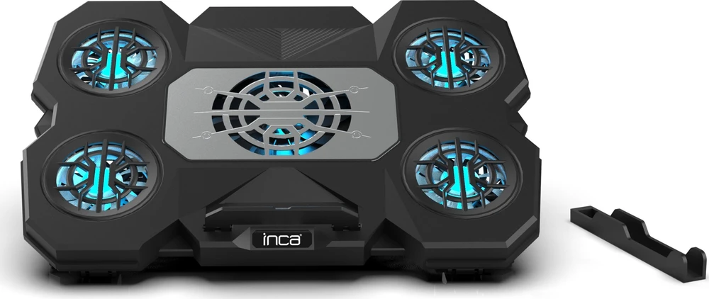 Inca INCA nešiojamojo kompiuterio aušinimo padas Kühler INC-614GMS Gaming, 9-17'', 5 Lüfter