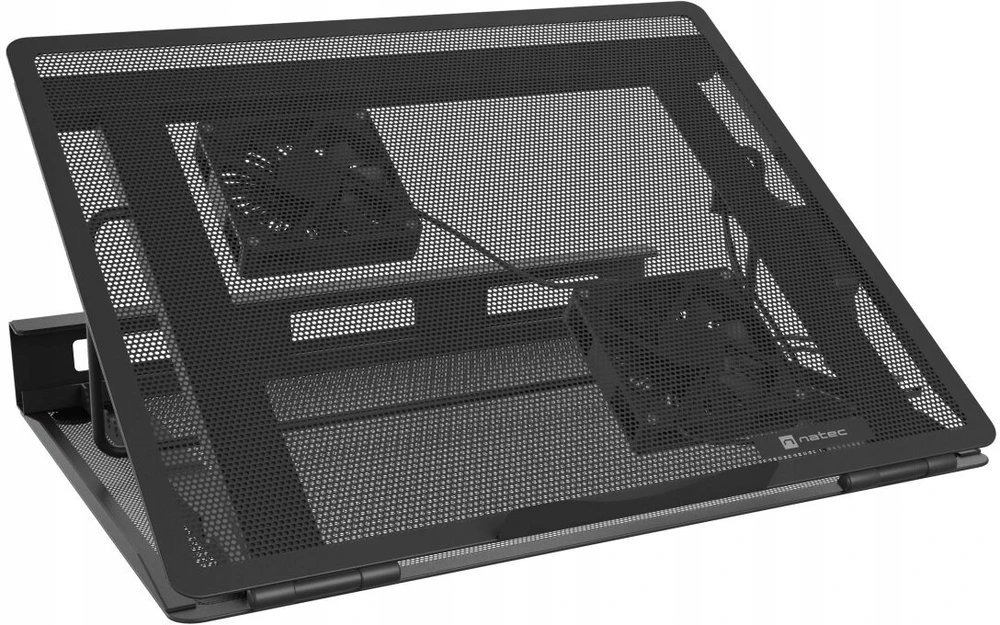 Natec | Nešiojamas kompiuteris Cooler Pad, 2 Fans | Tern 2 Plus | Juodas