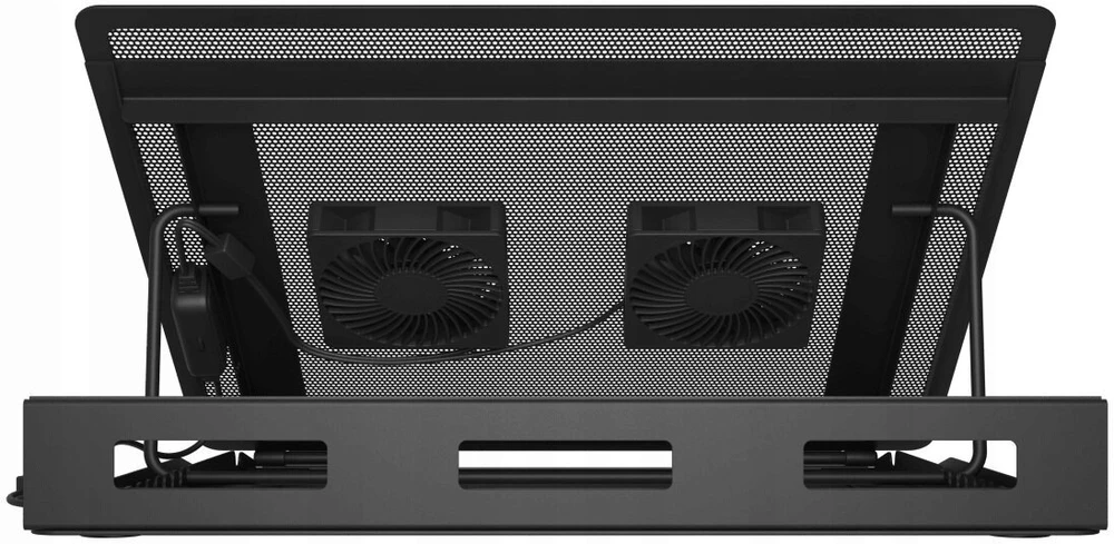 Natec | Nešiojamas kompiuteris Cooler Pad, 2 Fans | Tern 2 Plus | Juodas