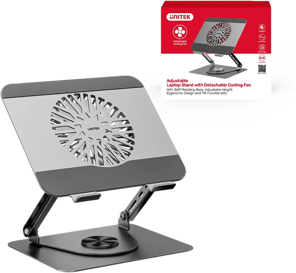 Unitek OT1098AGY reguliuojamas 360°, 8" - 17,3"