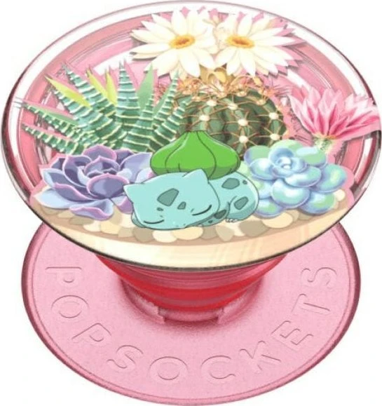 „Popsockets 2 Bulbasaur Terrarium 112661“ laikiklis ir stovas telefonui (licencijuotas)