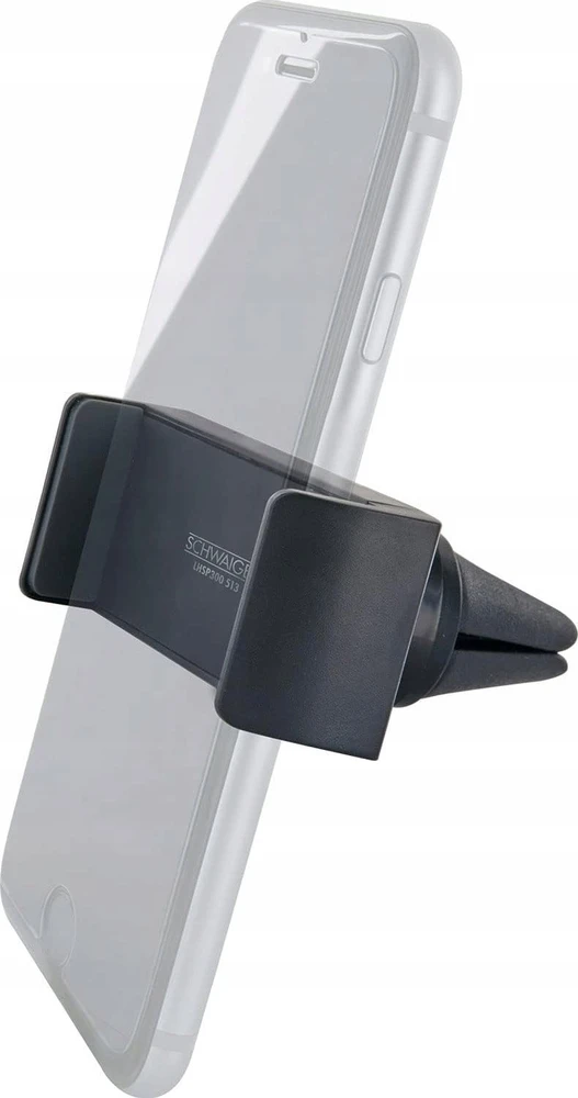 Podstawka Schwaiger Schwaiger Universal Smartphonehalter, Lüftungsgitter juodas