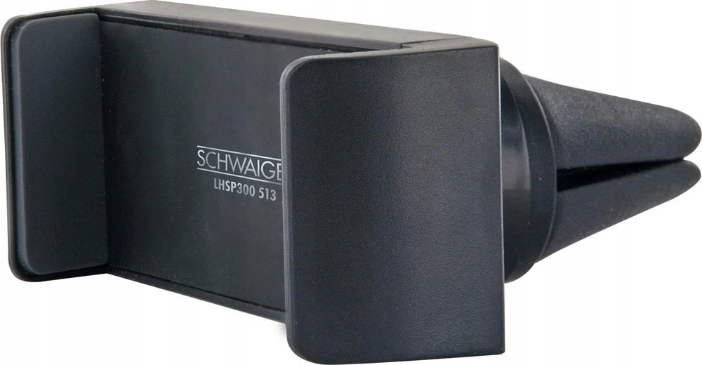 Podstawka Schwaiger Schwaiger Universal Smartphonehalter, Lüftungsgitter juodas