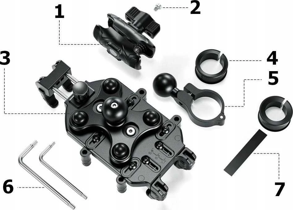 Laikinas telefono laikiklis „Ulefone Armor Mount Pro AM01“