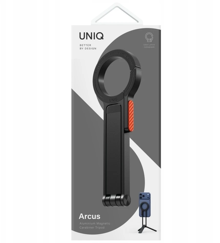 Uniq Arcus trikojo stovas – magnetinis laikiklis – juodas