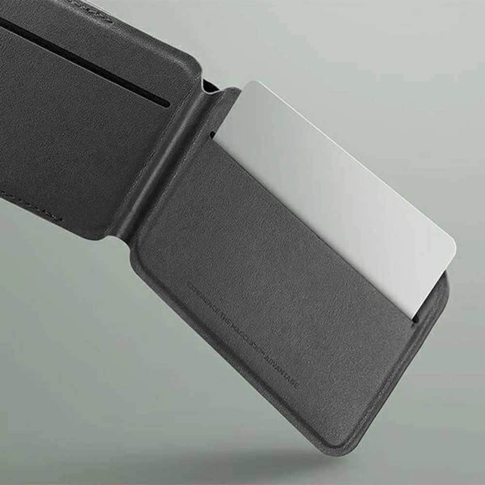 Dėklas UNIQ Lyden DS Magnetic RFID Wallet Phone Stand Geltona-Pilkas/Canary Geltona-Flint Pilkas