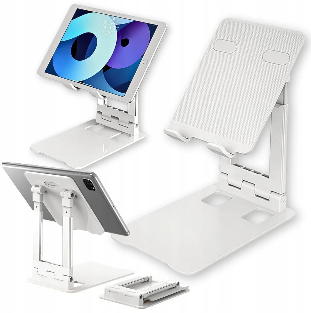 Wozinsky WPT-K28 Desk Stand for Phone Planšetė Išmanusis telefonas Holder Foldable - Baltas