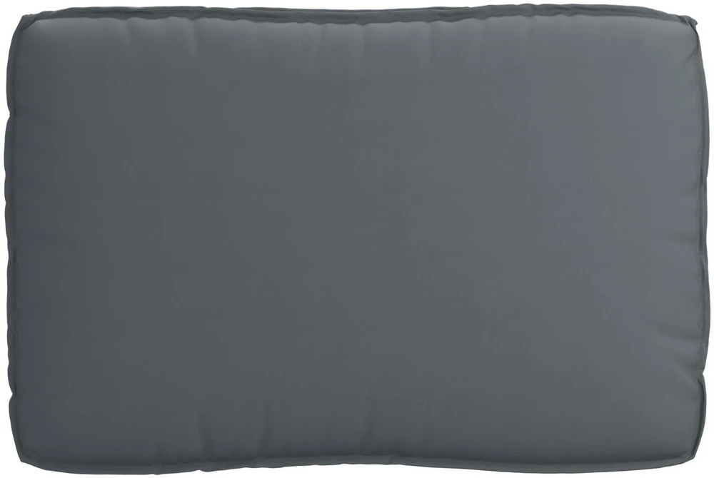 Pagalvėlė Oksfordo audinys Antracito 120 x 80 x 12 cm