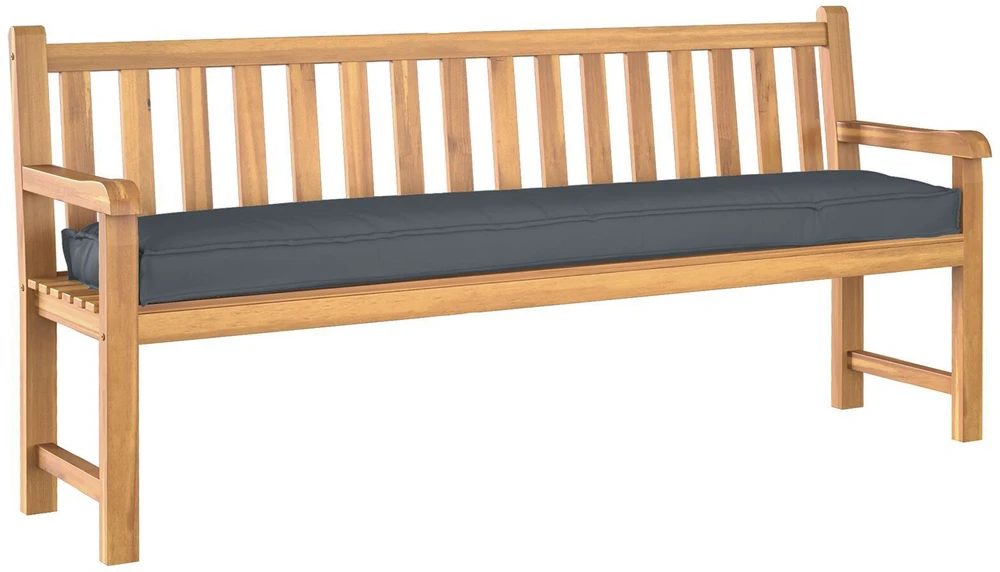 Pallet pagalvė Oksfordo audinys Antracito 180 x 40 x 8 cm