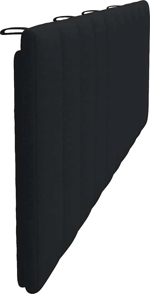 Galvūgalio pagalvėlė, juodos spalvos, 180cm, audinys
