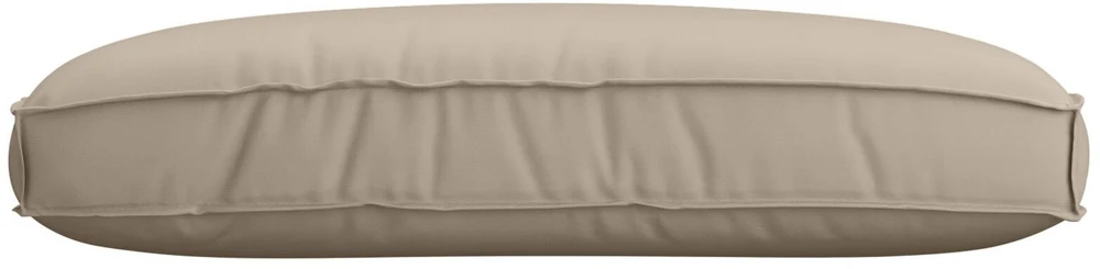 Pagalvėlė Oksfordo audinys Taupe 120 x 80 x 12 cm
