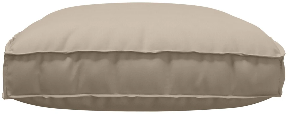 Pagalvėlė Oksfordo audinys Taupe 120 x 80 x 12 cm