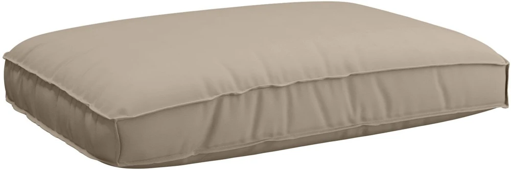 Pagalvėlė Oksfordo audinys Taupe 120 x 80 x 12 cm