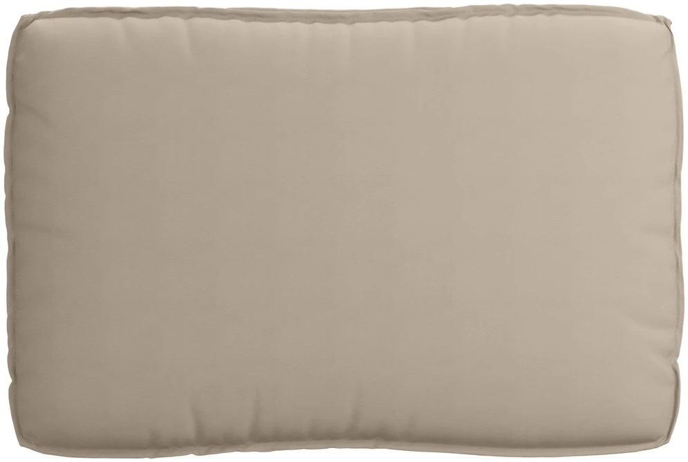 Pagalvėlė Oksfordo audinys Taupe 120 x 80 x 12 cm