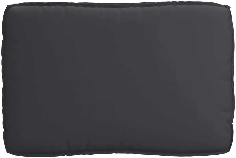 Pagalvėlė Oksfordo audinys Juoda 120 x 80 x 12 cm