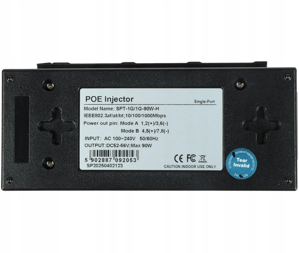 TST POE MAITINIMO ŠALTINIS SPT-1G/1G-90W-H 90W