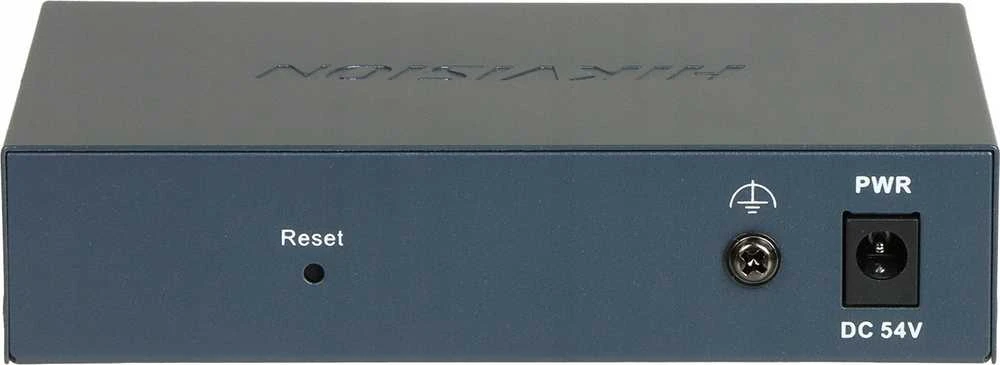 Šakotuvas Hikvision 5 prievadų komutatorius DS-3E1505P-EI/M