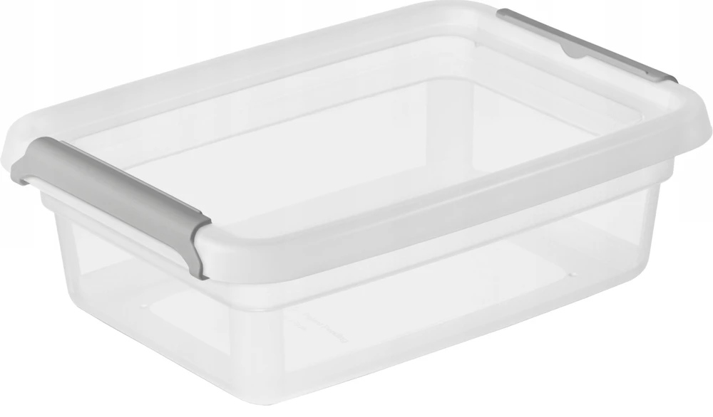Moxom Basestore container with lid and clips, 14x19x6 cm 1 L