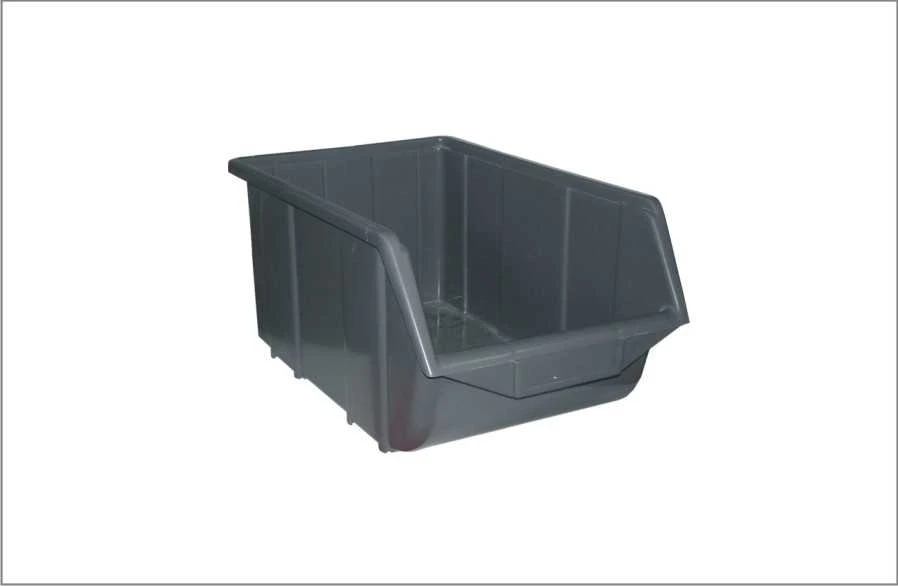 Dėžė Patrol EKO iš PVC | maža, pilka, (17,5 x 11,5 x 7,5 cm)