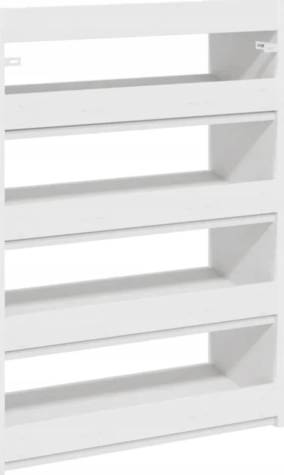 Lentyna batams, baltos spalvos, 60x25x81 cm, apdirbta mediena
