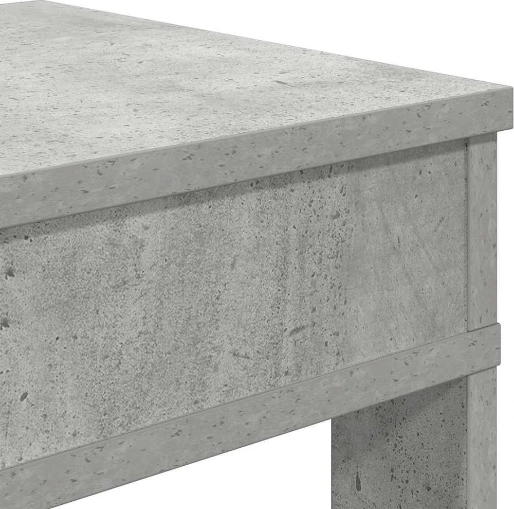 Lentyna batams, Concrete Oak 80x30x98cm, apdirbta mediena