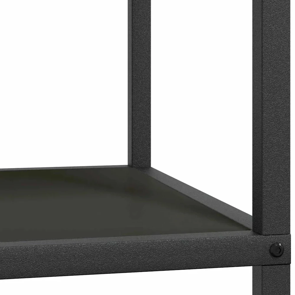 Virtuvės lentynų vienetas HATTEM Juoda 60 x 50 x 92 cm Plienas