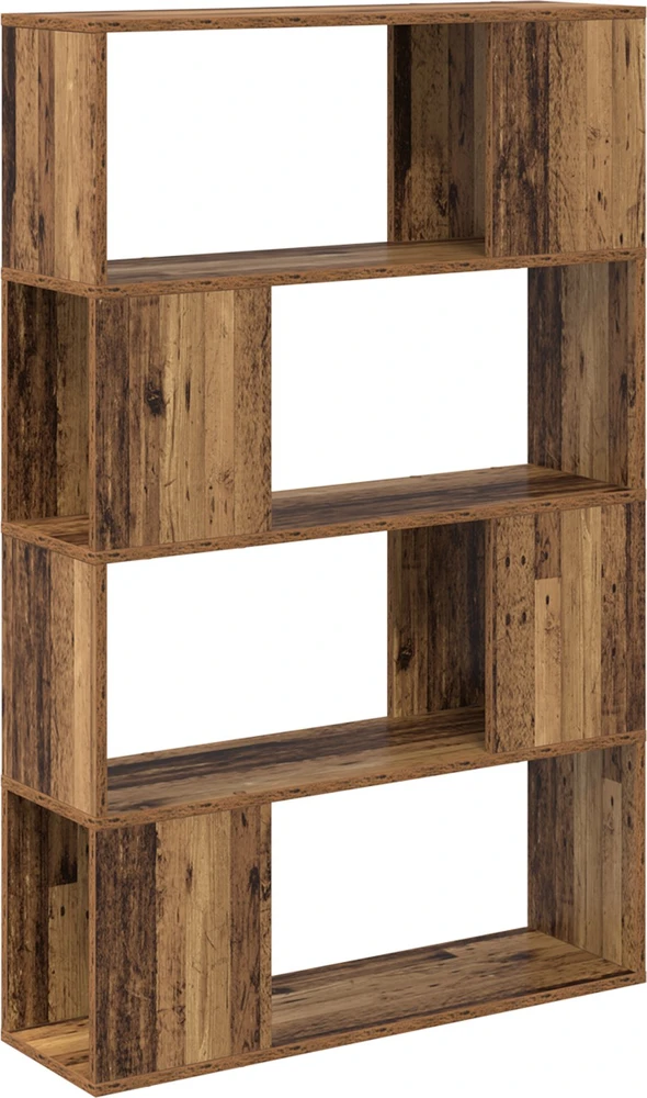TV staliukas TV spintelių komplektas 80 x 24 x 125 cm Ruda Apdirbta mediena